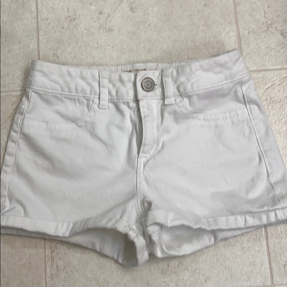 White shorts